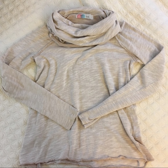 Free People Beach Tunnel Neck Sweater Marl Knit - Picture 2 of 6